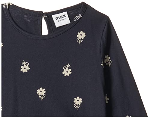 Image of Max Girls Graphic Printed Full Sleeves Peplum Regular Fit Top