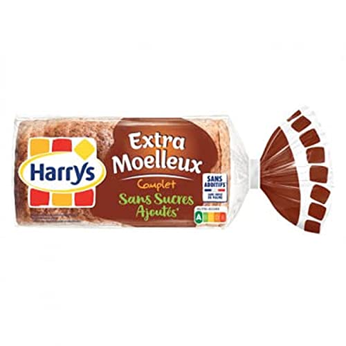 Harry's Pan sin azúcar añadido, extra esponjoso, completo, paquete de 280 g