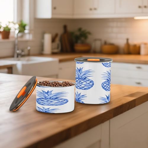 Contenedor de café al vacío azul Qilmy 30oz acero inoxidable miniatura 7