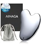 AINAGA アイナガ | カッサ かっさ プレート 頭皮マッサージ ボディ用 顔 テラヘルツ【美肌セラピスト推奨】ハート型