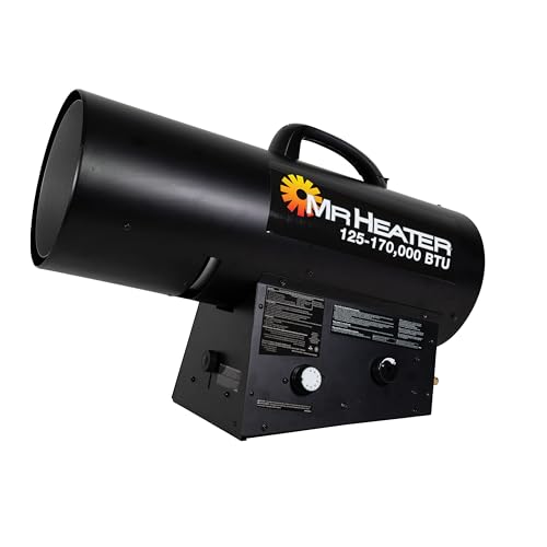 170,000 BTU Quiet Burner Technology Forced Air Propane Heate...
