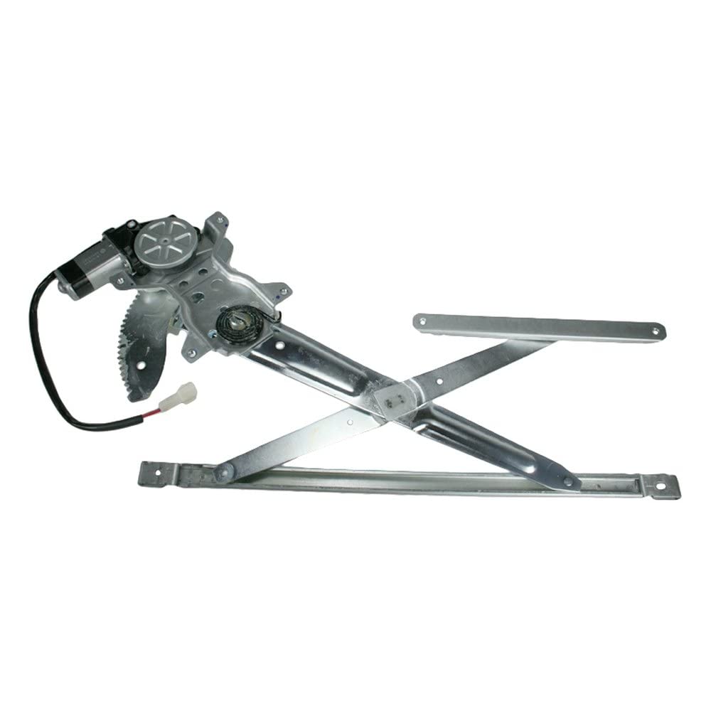 TRQ Front Driver Side Power Window Motor and Regulator Assembly Power