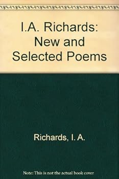 Paperback I.A. Richards: New and Selected Poems Book
