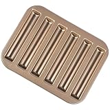 Beavorty Praktische 6 Stück Kleiner Kuchenform aus Metall mit Antihaftbeschichtung Wiederverwendbar Backofen und Mikrowellengeeignet für Selbstgemacht Kuchen und Schokolade