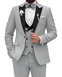 Cadeau idéal : Lisse et doux, adapté pour l'automne, l'hiver et le printemps. Achetez cette belle tenue et offrez-la à votre grand-père, père, petit ami, ou à quelqu'un pour le remercier. Fabriqué avec des tissus de bonne qualité, ce costume vous font paraître plus mince et vous offrira une belle silhouette.