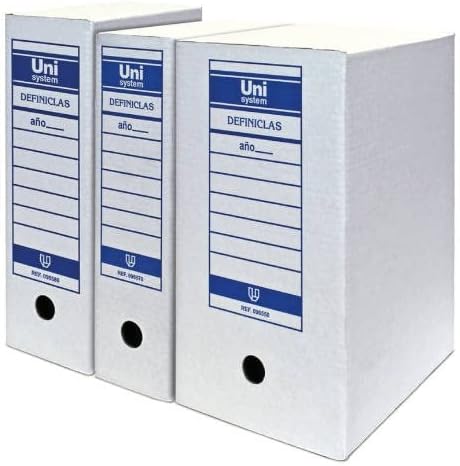 Unisystem96570 Definiclas Definitive File Cardboard Folio, 50U