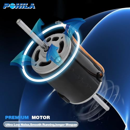 Image of Front HVAC Heater Blower Motor Assembly BM00126C for Volvo Truck All | Kenworth Vehicles -C500 /K100 /T170 /T270 /T370 /T450 /T600A /T660 /T800 /T880 /W900, Replace# 1503502,3949266,85660102