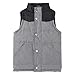 Bienzoe Kids Zip Quilted Sleeveless Warm Cotton-padded Puff Vest
