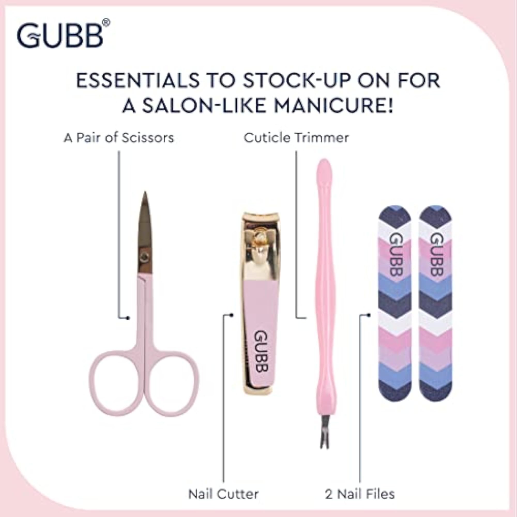 5-Piece Manicure Kit for Perfect Nails