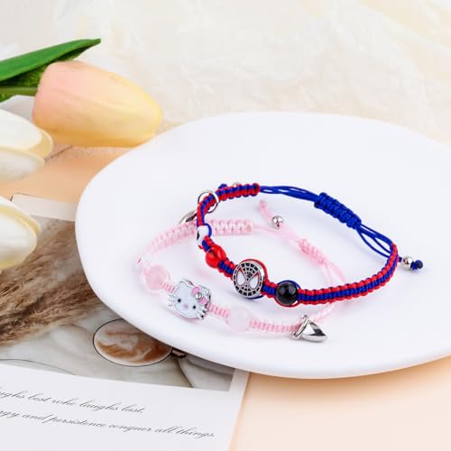 CouplesFriendship-Matching-BraceletsBatSpiderkitty-Bracelets-Set-Valentines-Day-Birthday-Jewelry-Gifts-for-Gf-and-Bf-Soulmate-Matching-Gifts-for-HusbandWife-SonDaughters-BFF