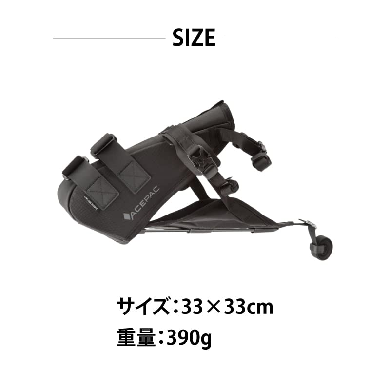 定価¥11,000 新品未使用品ACEPAC 自転車サドルバッグ　グレー ACEPAC ( エースパック ) サドルバッグ SADDLE BAG MK3 ( サドル