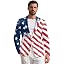 Retro American Flag Graphic