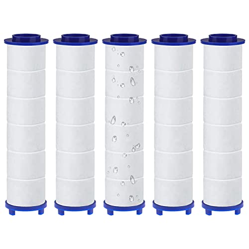 Graplan 6 Stück PP Baumwolle Filter für Duschkopf,Shower Head Filter, PP...