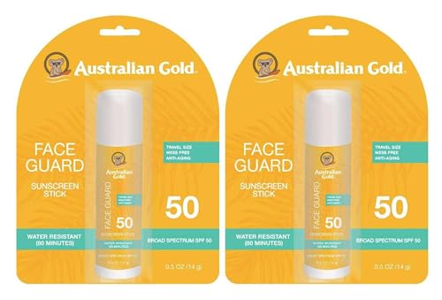 Australian Gold SPF 50+ Face Guard Stick (2-Pack)