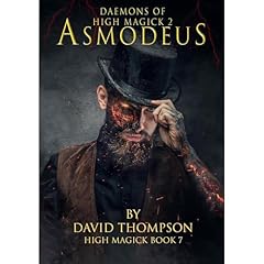 Asmodeus Audiolibro Por David Thompson arte de portada