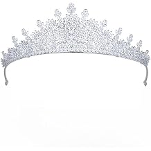 14K Gold Vintage Bridal Tiara, Elegant Moissanite Wedding Crown with Accents, Romantic Princess Hair Accessory for Bridal Shower,or Birthday Gift