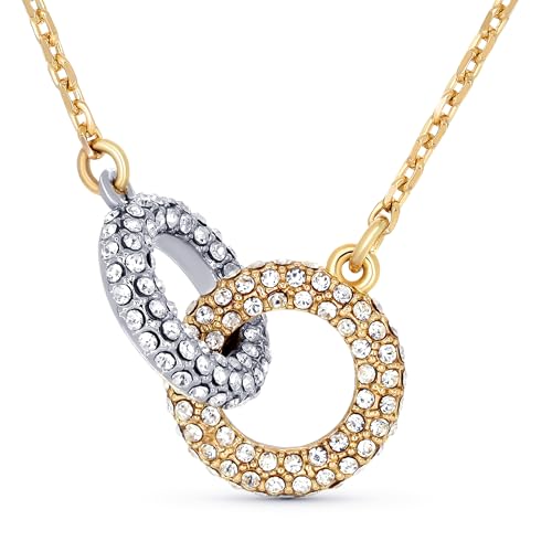 TRYNDI Infinite Bond 18k Gold Plated Necklace for Women -