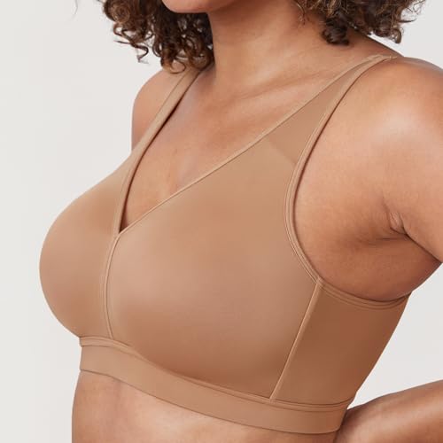 Image of AISILIN Women's Plus Size Wireless Bra Support Comfort Full Coverage Unlined No Underwire Smooth