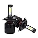 New Super Bright COB LED Chip 8000LM Headlight Conversion Kit - Cool White 6000K 6K - Dual Hi / Lo Beam - H4 / HB2 / 9003