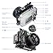Sea frogs Camera Housing Compatible with Sony ZV-1, Waterproof IPX8 Rated, 40m/132ft Depth Protection Underwater Camera Case