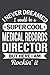 Produktbild Medical Records Director Gifts Funny.pdf: Ruled Notebook - Lined Journal with Matte Finish Cover, 6" x 9", Perfect for School, Office & Home