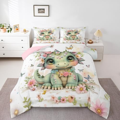 Parure de lit dragon et papillon, le cadeau parfait pour ado