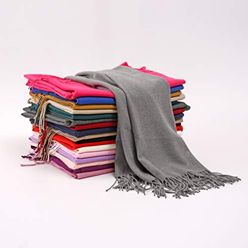image for RIIQIICHY Scarfs for Women Winter Camel Pashmina Shawls and Wraps for 
