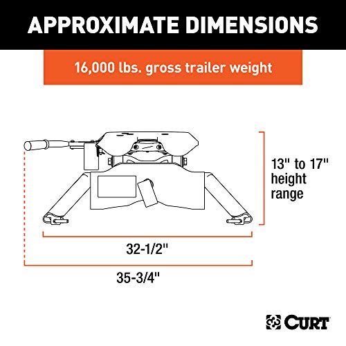 Curt 16120 A16 5Th Wheel Hitch, 16,000 Lbs thumb #1