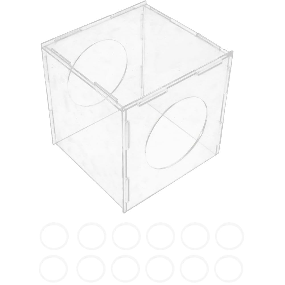 Jnchdghwa As Shown Enclosed Grinding Dust Box, Enclosed Grinding Polisher Acrylic Dust Box Transparent For Engraving Polishing Assembly Kit