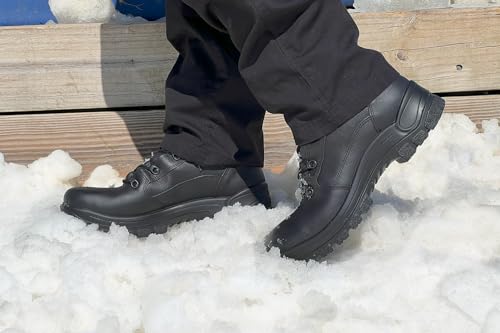 HAIX Airpower P7 High Winter Black Tactical Boots For Men - With Climate System, Anti Slip And Waterproof Tactical Shoes For Police, Paratrooper And More3