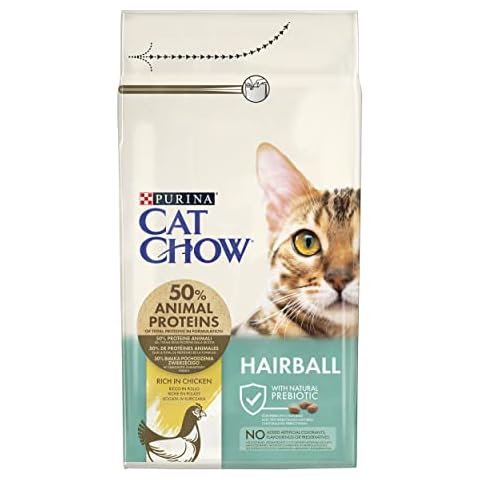 Cat Chow Hairball Control pour Chats Adultes Pack de 1,5 Kg Cover
