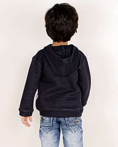 Image of The Mom Store Winter Jackets for Kids | Cute Sweatshirt and Cool Hoodies for Baby Boy and Baby Girls | with Zippers | Hoodie Cap