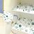 HAOKHOME Shelf Liner and Cabinet Liner Boho Leaf, Self-Adhesive Drawer Liners, Peel and Stick Contact Paper for Kitchen Cabinets and Cupboard, Bathroom Drawers, Green/White 17.3in x 6.5ft