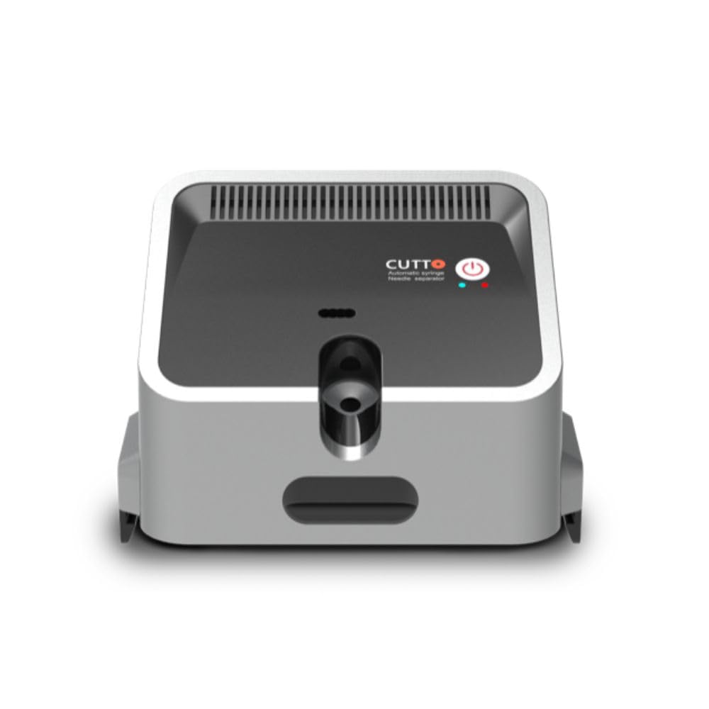 Automatic Syringe Needle Seperator CUTTO 3M System More Safety, More Easier, More Faster Cutto Devive & Container