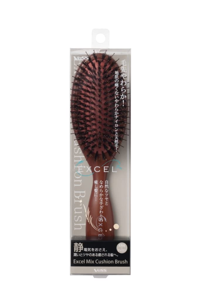Amazon | ベス Excel Mix Cushion Brush ミックスクッションブラシ EXC