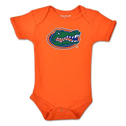 College Kids Florida University Gators Short Sleeve Bodysuit (0-3M)
