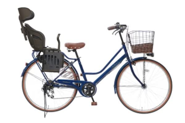 ふたママ Amazon | 子供乗せ自転車 cyma ヘッドレスト付き
