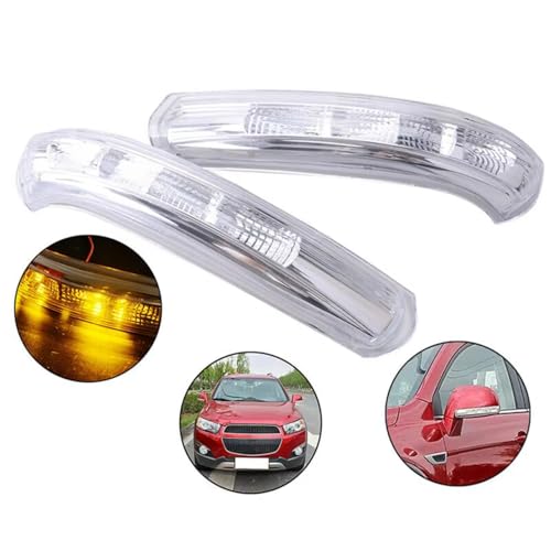 Luz de señal giro coche soluciona fallo intermitente en espejo retrovisor Chevrolet Captiva 2Pzs 2