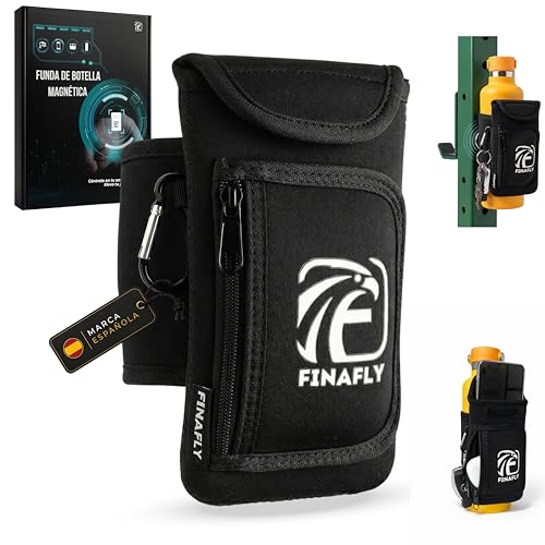 Bolsa Magnética Gym Organiza e Protege os Seus Acessórios de Ginásio - Mochila Magnética de Ginásio para Telemóvel e Garrafas de 1,5L - Bolsa Magnética para Ginásio aguenta 1,8 Kg - Capa de Neoprene