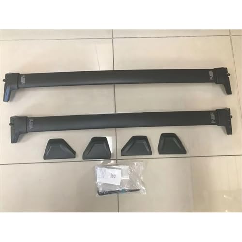 Barras de Techo para Toyota Corolla Cross 2020-2024 Baca de Turismo Negra 2 Piezas 2