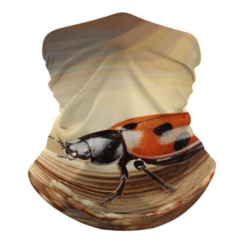 Women's Day Greeting Card Neck Gaiter Face Cover Scarf, Breathable Sun Balaclava for Skiing Fishing Hiking Cycling