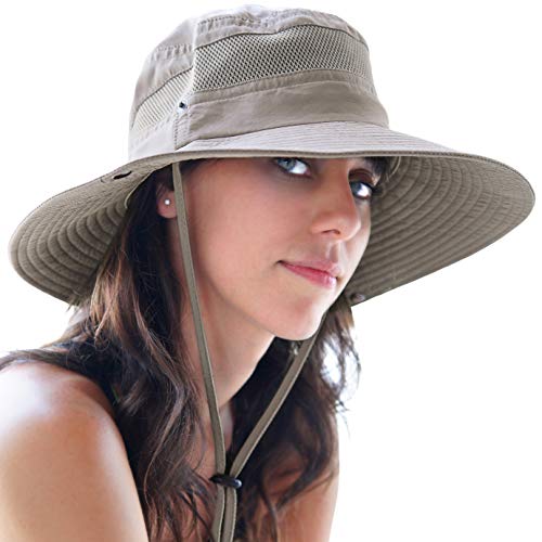 GearTOP Fishing Sun Hat Safari Cap with Sun Protection for Men and Women