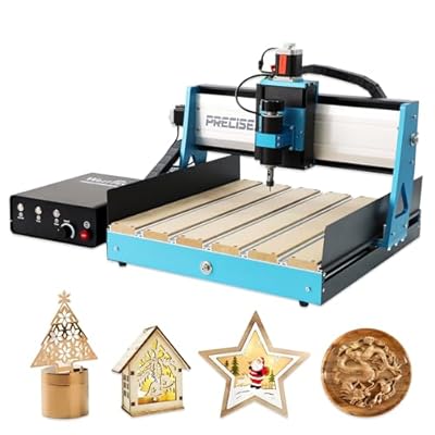 10% coupon - WolfPawn CNC Router Machine PreciseaMAX with Ball Screws,500W Spindle...