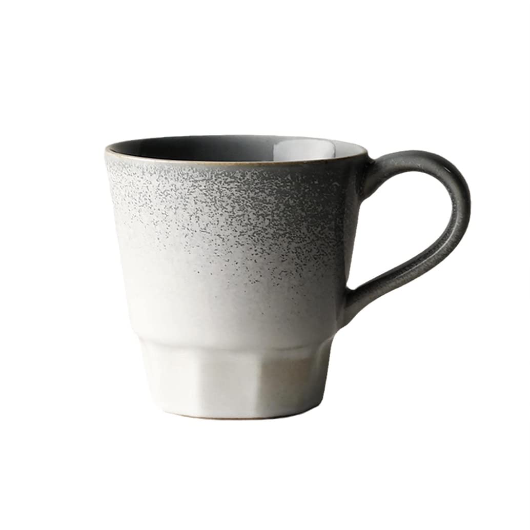 Ręcznie robiony ceramiczny kubek do kawy dla par, rustykalny kubek do kawy z kamionki, porcelanowy kubek na wodę do mleka spersonalizowany kubek do herbaty z ceramiki, nadaje się do zmywarki i kuchenki mikrofalowej D