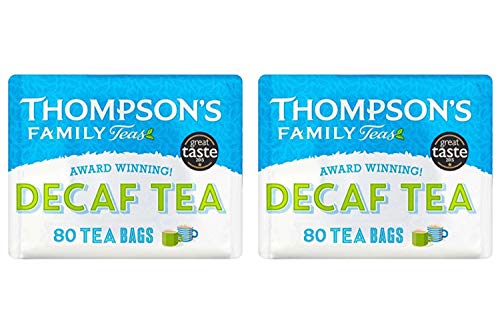 Punjana Decaf Tea - By Thompson's Family Teas (80 Tea Bags) - 2 Pack - //coolthings.us