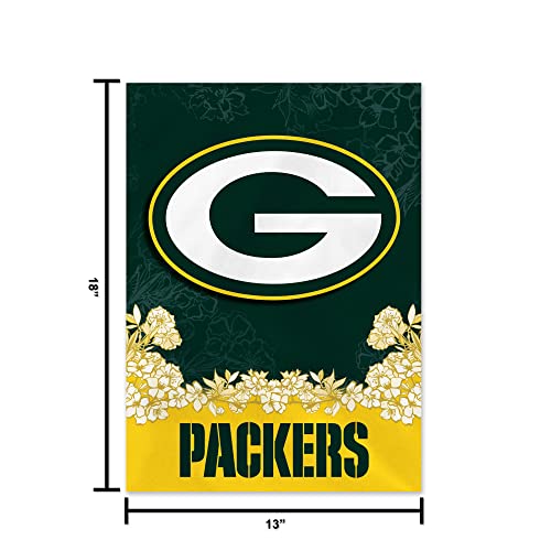 Image of Rico Industries NFL Standard /Primary 13 inch x 18 inch Double Sided Garden Flag - Great Gift for Men, Women, & Fans