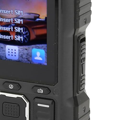 Olåst 2G Flip-Telefon för Seniorer med Stort Knapp och 10 000 MA Batteri