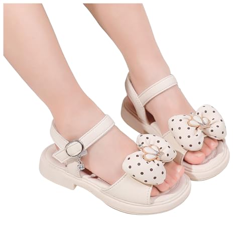 IWIHMIV Toddler Girl Summer Sandals Cute Non Slip Girl Slide Sandals Open Toe Flat Thick Heel Dress Shoes2