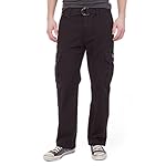 Unionbay-Mens-Survivor-Iv-Relaxed-Fit-Cargo-Pant-Reg-and-Big-and-Tall-Sizes-Black-34x32