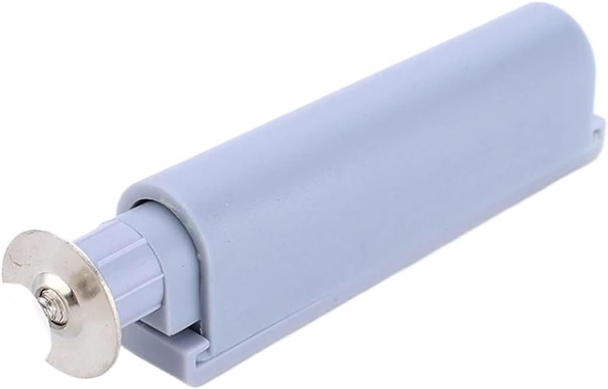 4pcs Kitchen Cabinet Catches Door Stops Drawer Closer Handles Pull Push to Open System Damper Buffers Furniture Hardware(XG-07A Gray)